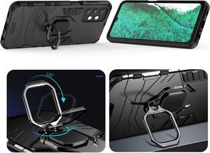 Alogy Etui Stand Ring Armor Samsung Galaxy A32 czarne 6