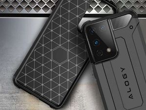 Alogy Etui Alogy Hard Armor do Samsung Galaxy S21 Ultra szare 2
