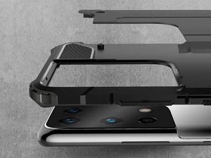 Alogy Etui Alogy Hard Armor do Samsung Galaxy S21 Ultra szare 3