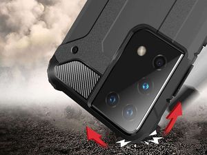 Alogy Etui Alogy Hard Armor do Samsung Galaxy S21 Ultra szare 4