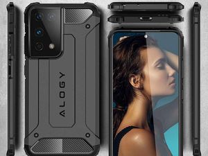 Alogy Etui Alogy Hard Armor do Samsung Galaxy S21 Ultra szare 5