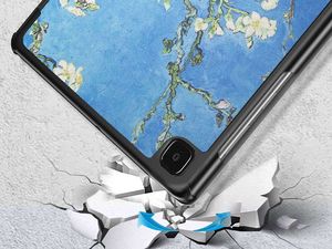 Etui na tablet Alogy Book Cover Galaxy Tab A7 10.4 T500/T505 Kwitnący migdałowiec 4