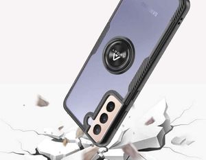 Alogy Etui Alogy Ring Holder Clear Armor do Samsung Galaxy S21 Plus czarne 4