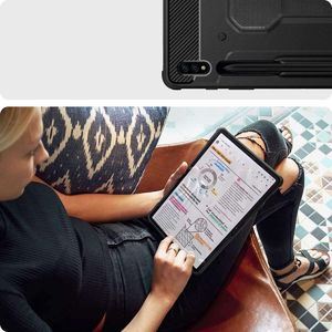 Etui na tablet Spigen Etui Spigen Rugged Armor Pro do Galaxy Tab S7 Plus 12.4 T970/T976 Black 11