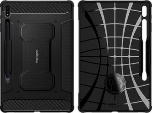 Etui na tablet Spigen Etui Spigen Rugged Armor Pro do Galaxy Tab S7 Plus 12.4 T970/T976 Black 8