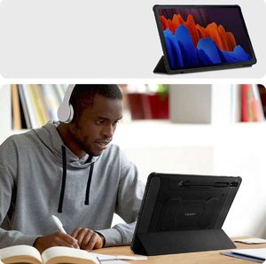 Etui na tablet Spigen Etui Spigen Rugged Armor Pro do Galaxy Tab S7 Plus 12.4 T970/T976 Black 10