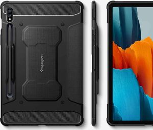 Etui na tablet Spigen Etui Spigen Rugged Armor Pro do Samsung Galaxy Tab S7 11.0 T870/T875 Black 9