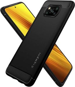 Spigen Etui Spigen Rugged Armor do Xiaomi Poco X3 NFC Matte Black 3
