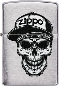 Zippo Zapalniczka ZIPPO Skull In Cap Design 1