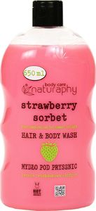 BluxCosmetics Strawberry Sorbet mydło pod prysznic Letnia Truskawkowa Słodycz 650 ml 1