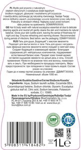 BluxCosmetics Mydło pod prysznic z olejkiem eterycznym z eukaliptusa 1L 2