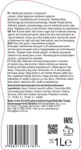 BluxCosmetics Mydło pod prysznic z brązowym cukrem 1L 2