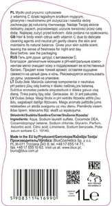 BluxCosmetics Mydło pod prysznic cytrusowe z witaminą C 1L 2