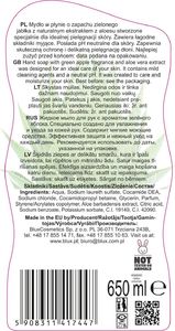 BluxCosmetics Mydło w płynie jabłkowe z aloesem 650 ml 2