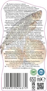 BluxCosmetics Mydło kuchenne usuwa nieprzyjemne zapachy 650 ml 2