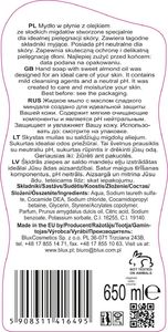 BluxCosmetics Mydło w płynie z olejkiem ze słodkich migdał 650 ml 2