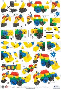 Morphun Morphun GearPhun Pojazdy 324 el. - Klocki konstrukcyjne 12