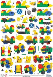 Morphun Morphun GearPhun Pojazdy 324 el. - Klocki konstrukcyjne 14