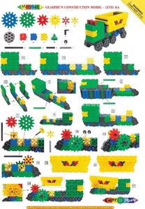 Morphun Morphun GearPhun Pojazdy 324 el. - Klocki konstrukcyjne 15