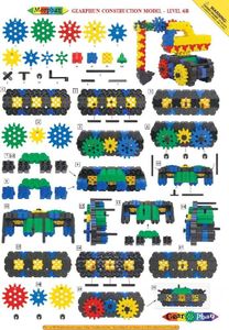 Morphun Morphun GearPhun Pojazdy 324 el. - Klocki konstrukcyjne 17