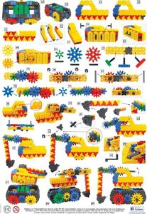 Morphun Morphun GearPhun Pojazdy 324 el. - Klocki konstrukcyjne 18