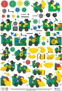 Morphun Morphun GearPhun Pojazdy 324 el. - Klocki konstrukcyjne 7