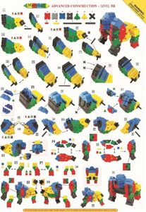 Morphun Morphun Advanced 1200 el. + Instrukcje 60str. A4 - Klocki konstrukcyjne 11