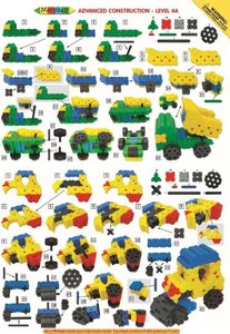 Morphun Morphun Advanced 1200 el. + Instrukcje 60str. A4 - Klocki konstrukcyjne 2