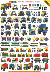 Morphun Morphun Advanced 1200 el. + Instrukcje 60str. A4 - Klocki konstrukcyjne 6