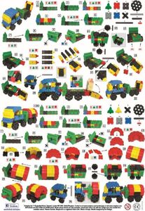 Morphun Morphun Advanced 1200 el. + Instrukcje 60str. A4 - Klocki konstrukcyjne 7