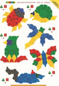 Morphun Morphun Advanced 1200 el. + Instrukcje 60str. A4 - Klocki konstrukcyjne 9