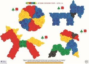Morphun Morphun Junior 1000 el. - Klocki konstrukcyjne 14