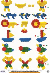 Morphun Morphun Junior 1000 el. - Klocki konstrukcyjne 5