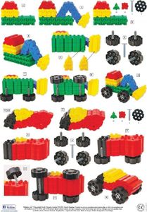 Morphun Morphun Junior 1000 el. - Klocki konstrukcyjne 8