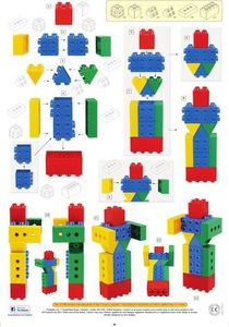 Morphun Morphun Hi-Qube Kindergarten 380 el. - Klocki konstrukcyjne 15