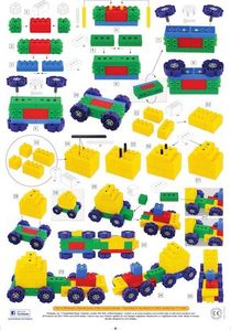 Morphun Morphun Hi-Qube Kindergarten 380 el. - Klocki konstrukcyjne 17