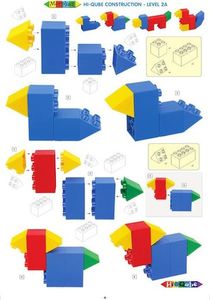 Morphun Morphun Hi-Qube Kindergarten 380 el. - Klocki konstrukcyjne 8