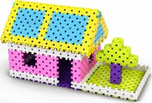 Meli Klocki Meli Pink Basic Travel Box 1000 el. 4