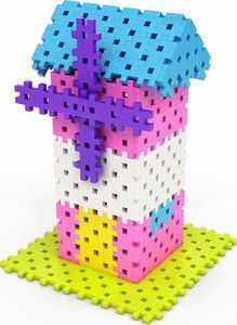 Meli Klocki Meli Pink Basic Travel Box 1000 el. 10