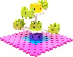 Meli Klocki Meli Constructor Pink Travel Box 1000 el. 12