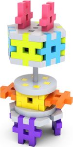 Meli Klocki Meli Constructor Pink Travel Box 1000 el. 19