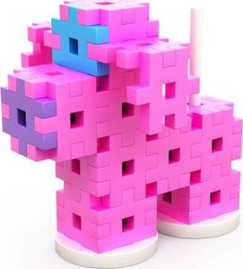 Meli Klocki Meli Constructor Pink Travel Box 1000 el. 5