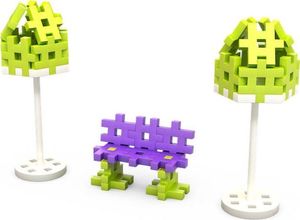 Meli Klocki Meli Constructor Pink Travel Box 1000 el. 8