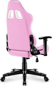 Fotel Huzaro Ranger 6.0 biało-różowy 7