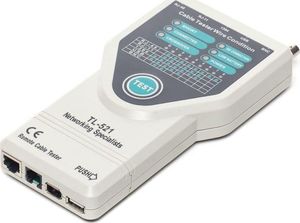 NetRack Tester kabli RJ45 / RJ11 / BNC / USB (103-12) 1