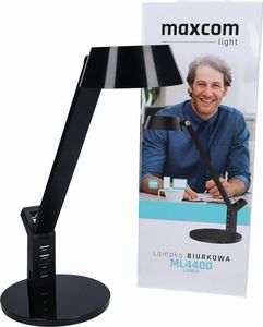 Lampka biurkowa Maxcom czarna  (ML4400BLACK) 1