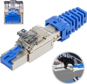 NEKU NEKU Wtyk beznarzędziowy RJ45 kat.6A FTP POE z blokadą wypięcia 1