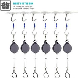 KIWI design Podwieszacze na kable 6 szt. 2