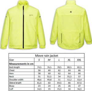 Lynx Kurtka Lynx Move Przeciwdeszczowa Żółta M 5