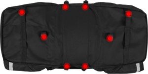 Wozinsky Pojemna torba rowerowa 60 L na bagażnik czarny Wozinsky WBB13BK Uniwersalny 7